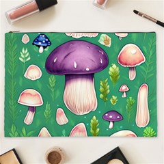 Forest Mushroom Garden Path Cosmetic Bag (xxl) by GardenOfOphir