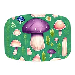 Forest Mushroom Garden Path Mini Square Pill Box by GardenOfOphir