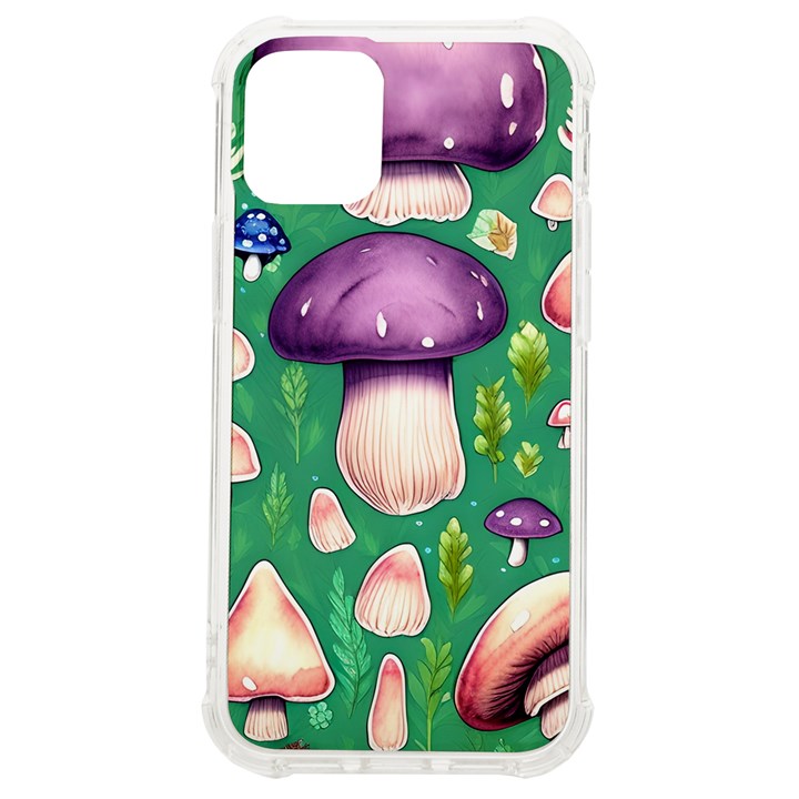 Forest Mushroom Garden Path iPhone 12 mini TPU UV Print Case	