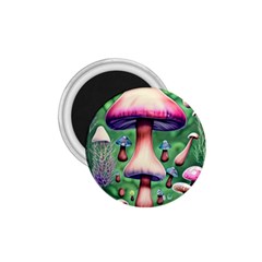 Secret Forest Mushroom Fairy 1 75  Magnets by GardenOfOphir