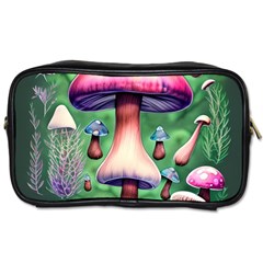 Secret Forest Mushroom Fairy Toiletries Bag (two Sides) by GardenOfOphir