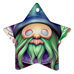 Enchanted Mushroom Forest Fairycore Ornament (star)