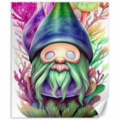 Enchanted Mushroom Forest Fairycore Canvas 8  X 10  by GardenOfOphir