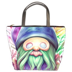 Enchanted Mushroom Forest Fairycore Bucket Bag by GardenOfOphir