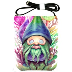 Enchanted Mushroom Forest Fairycore Shoulder Sling Bag by GardenOfOphir