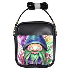 Enchanted Mushroom Forest Fairycore Girls Sling Bag by GardenOfOphir