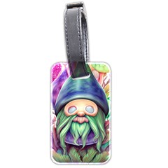 Enchanted Mushroom Forest Fairycore Luggage Tag (two Sides) by GardenOfOphir