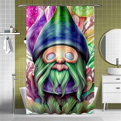 Enchanted Mushroom Forest Fairycore Shower Curtain 48  X 72  (small)  by GardenOfOphir