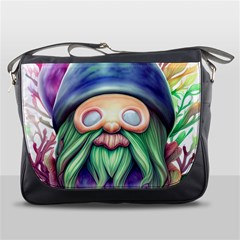 Enchanted Mushroom Forest Fairycore Messenger Bag by GardenOfOphir