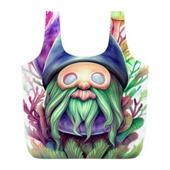 Enchanted Mushroom Forest Fairycore Full Print Recycle Bag (l) by GardenOfOphir