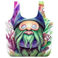 Enchanted Mushroom Forest Fairycore Full Print Recycle Bag (xl) by GardenOfOphir