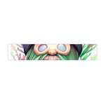 Enchanted Mushroom Forest Fairycore Premium Plush Fleece Scarf (Mini) Front