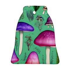 Foraging In The Mushroom Forest Ornament (bell)