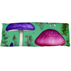 Foraging In The Mushroom Forest Body Pillow Case (dakimakura) by GardenOfOphir