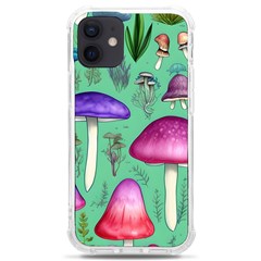 Foraging In The Mushroom Forest Iphone 12 Mini Tpu Uv Print Case	