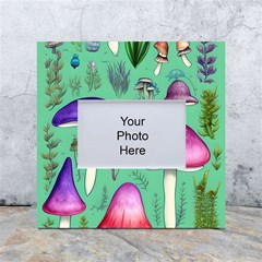 Foraging In The Mushroom Forest White Box Photo Frame 4  X 6  by GardenOfOphir