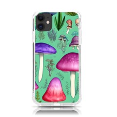 Foraging In The Mushroom Forest Iphone 11 Tpu Uv Print Case by GardenOfOphir