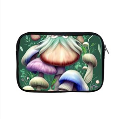 Natural Mushroom Fairy Garden Apple Macbook Pro 15  Zipper Case by GardenOfOphir