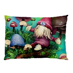 Vintage Flowery Mushroom Pillow Case (two Sides) by GardenOfOphir