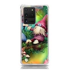 Vintage Flowery Mushroom Samsung Galaxy S20 Ultra 6 9 Inch Tpu Uv Case by GardenOfOphir