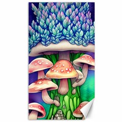 Woodsy Mushroom Forest Nature Canvas 40  X 72  by GardenOfOphir