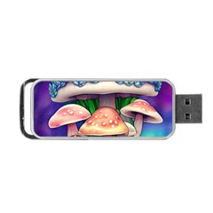 Woodsy Mushroom Forest Nature Portable Usb Flash (one Side) by GardenOfOphir