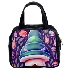 Mushroom Core Classic Handbag (two Sides) by GardenOfOphir