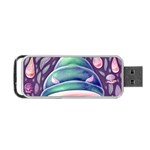 Mushroom Core Portable USB Flash (One Side) Front