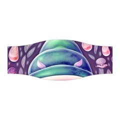 Mushroom Core Stretchable Headband by GardenOfOphir