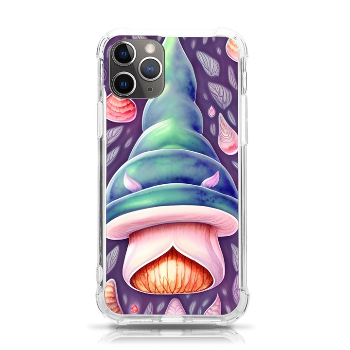 Mushroom Core iPhone 11 Pro 5.8 Inch TPU UV Print Case