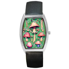 Forest Fairy Core Barrel Style Metal Watch by GardenOfOphir