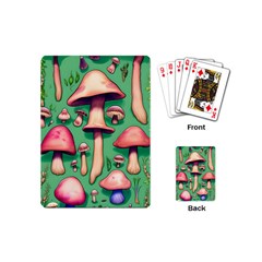 Forest Fairy Core Playing Cards Single Design (mini) by GardenOfOphir