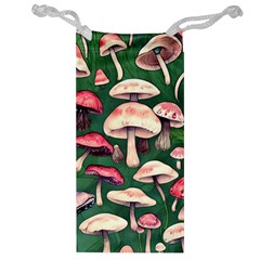 Foraging In The Mushroom Zone Jewelry Bag by GardenOfOphir