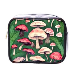 Foraging In The Mushroom Zone Mini Toiletries Bag (one Side) by GardenOfOphir