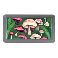 Foraging In The Mushroom Zone Memory Card Reader (mini) by GardenOfOphir