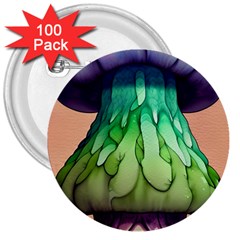 A Light Fantasy 3  Buttons (100 Pack)  by GardenOfOphir