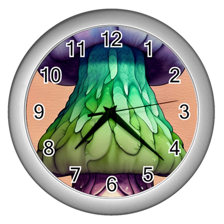 A Light Fantasy Wall Clock (Silver)