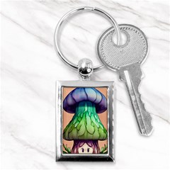 A Light Fantasy Key Chain (rectangle) by GardenOfOphir