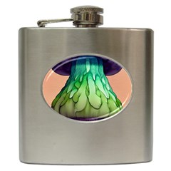 A Light Fantasy Hip Flask (6 Oz) by GardenOfOphir