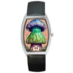 A Light Fantasy Barrel Style Metal Watch by GardenOfOphir