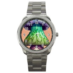 A Light Fantasy Sport Metal Watch by GardenOfOphir