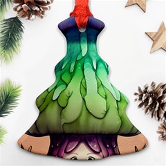 A Light Fantasy Ornament (christmas Tree)  by GardenOfOphir