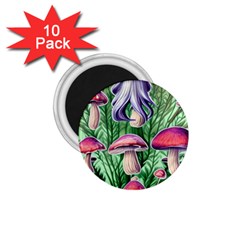 Mushroom 1 75  Magnets (10 Pack)  by GardenOfOphir