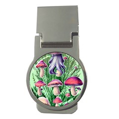 Mushroom Money Clips (round)  by GardenOfOphir