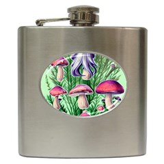 Mushroom Hip Flask (6 Oz) by GardenOfOphir