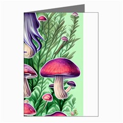 Mushroom Greeting Cards (pkg Of 8) by GardenOfOphir