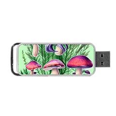 Mushroom Portable Usb Flash (one Side) by GardenOfOphir