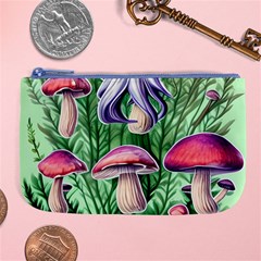 Mushroom Large Coin Purse by GardenOfOphir