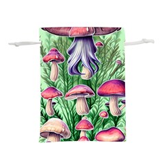 Mushroom Lightweight Drawstring Pouch (s) by GardenOfOphir