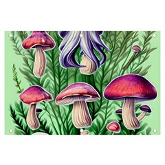 Mushroom Banner And Sign 6  X 4  by GardenOfOphir